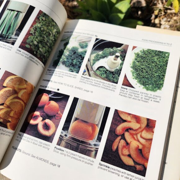 Cooking With A Food Processor Cookbook Book Hardcover GENERAL ELECTRIC 1978 - Picture 4 of 12